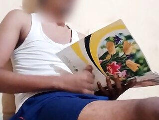 Stepmom fucked her son while studying with big cock with Clear Hindi audio blowjob cumshot mature